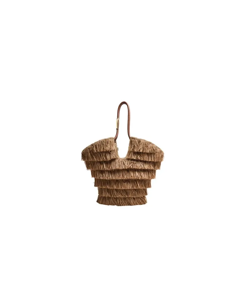 Max Mara Langer Mantel Armonia Brown