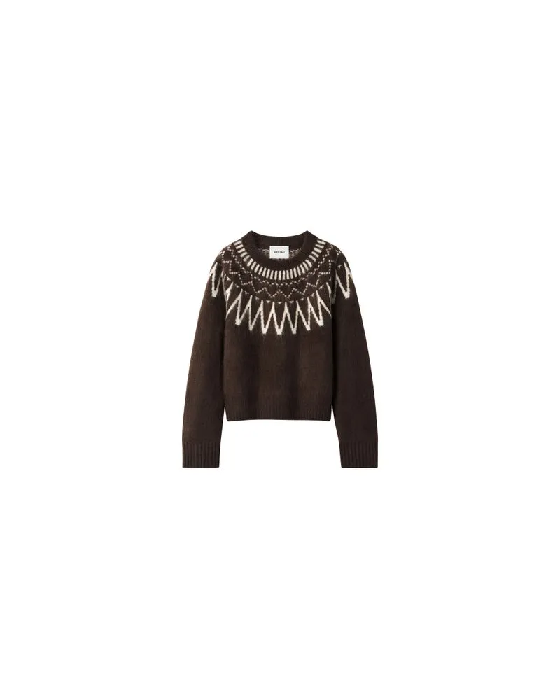 Max Mara Langer Mantel Armonia Brown