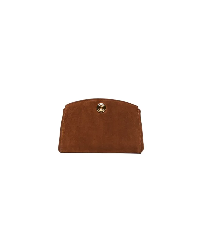 Max Mara Langer Mantel Armonia Brown