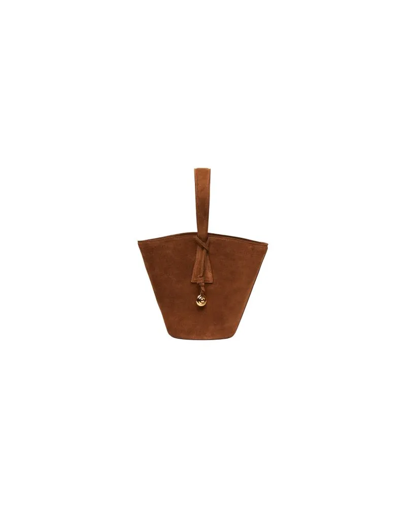 Max Mara Langer Mantel Armonia Brown