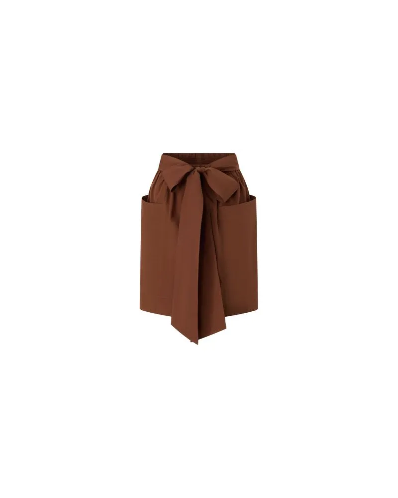 Max Mara Langer Mantel Armonia Brown