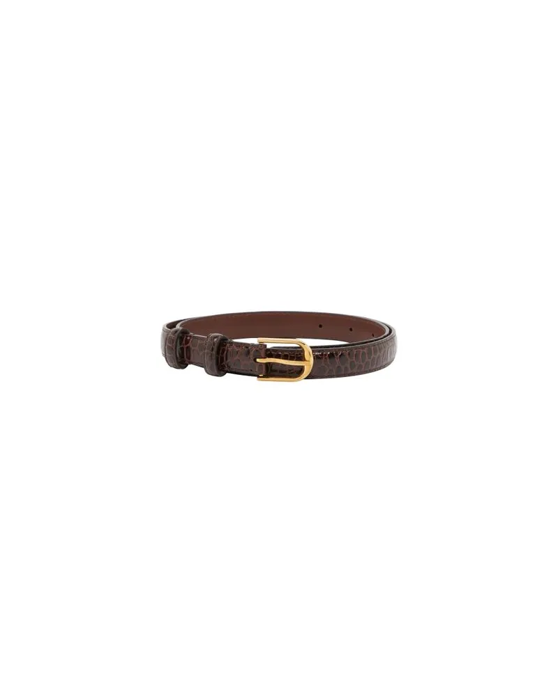 Max Mara Langer Mantel Armonia Brown