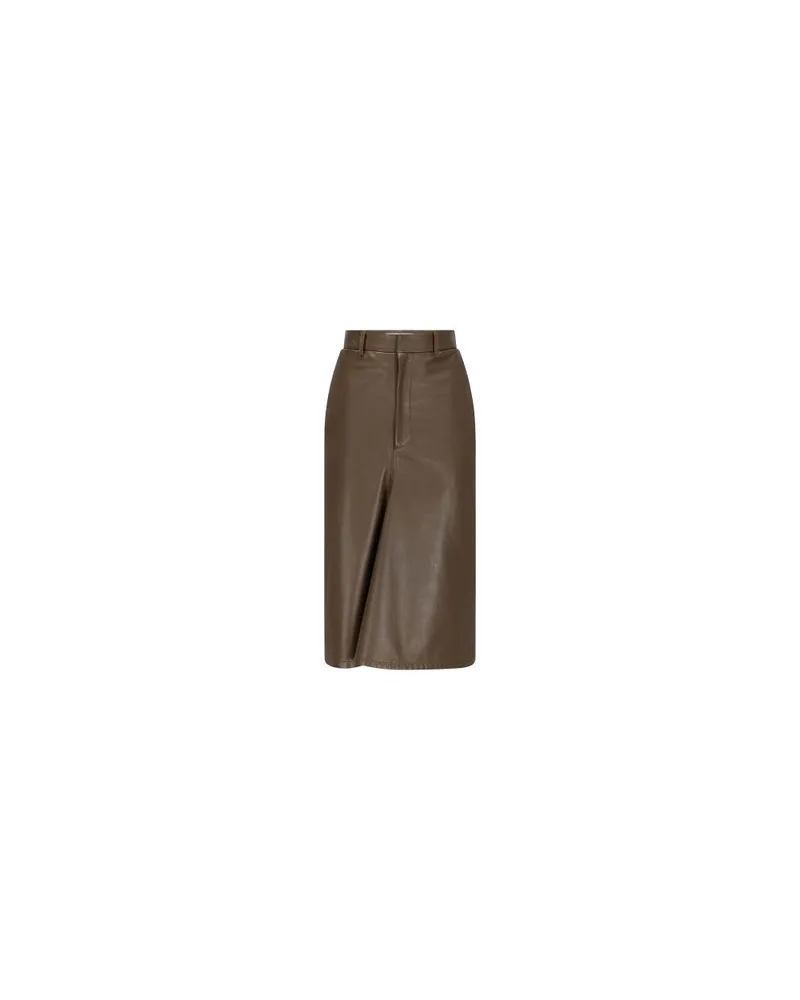Max Mara Langer Mantel Armonia Brown