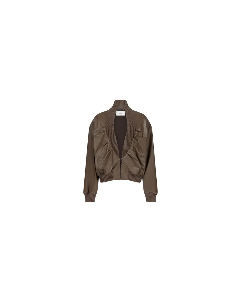 Max Mara Langer Mantel Armonia Brown