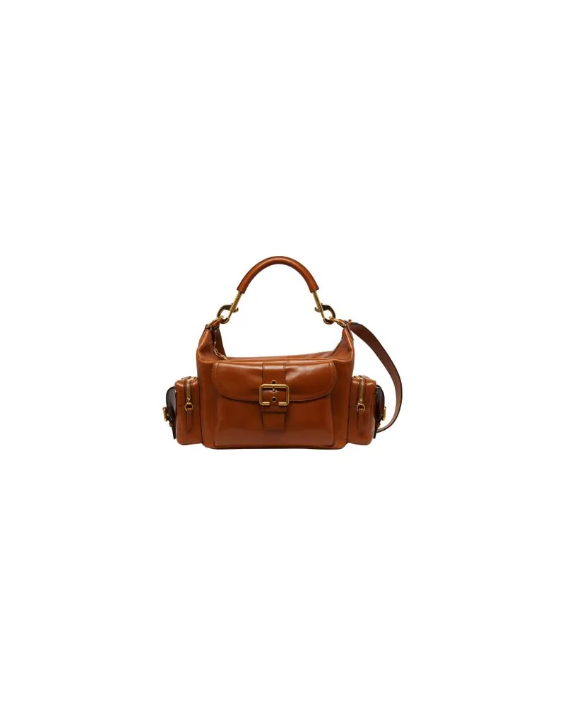 Valextra Große Handtasche MyLogo Sublime Brown