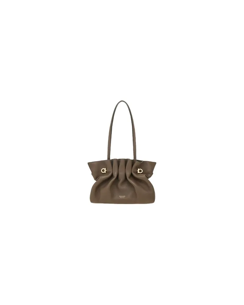 Max Mara Langer Mantel Armonia Brown
