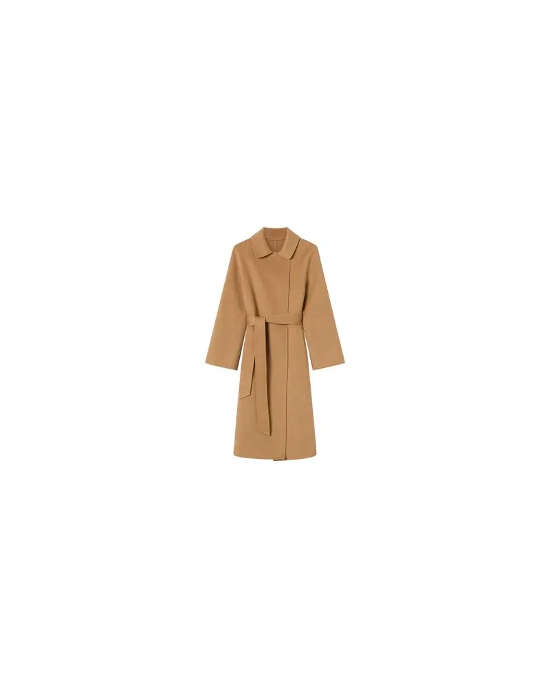 Max Mara Langer Mantel Armonia Brown