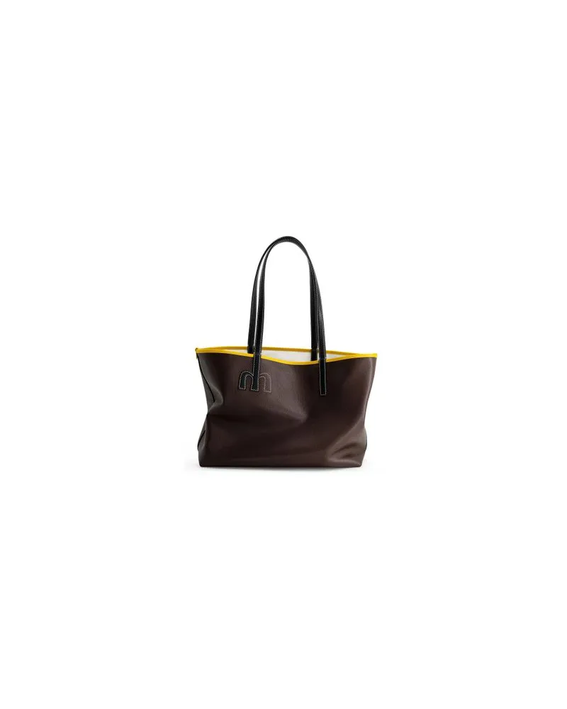 Max Mara Langer Mantel Armonia Brown