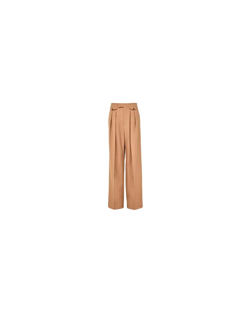 Max Mara Langer Mantel Armonia Brown