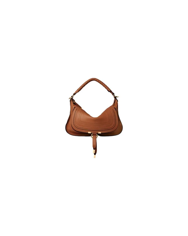 Max Mara Langer Mantel Armonia Brown