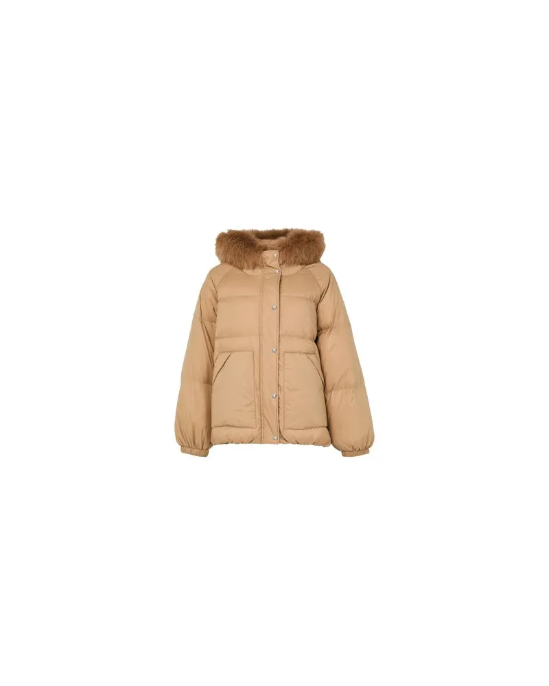 Max Mara Langer Mantel Armonia Brown