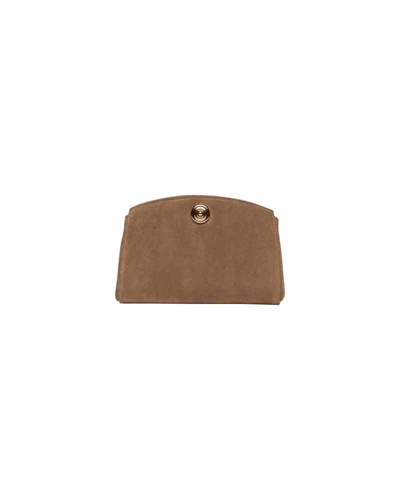 Max Mara Langer Mantel Armonia Brown