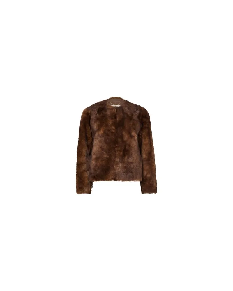 Max Mara Langer Mantel Armonia Brown