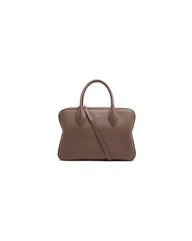 Max Mara Langer Mantel Armonia Brown