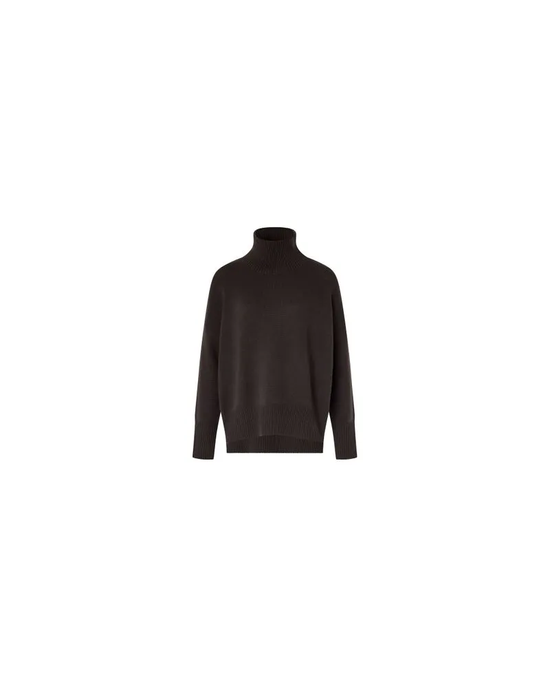 Max Mara Langer Mantel Armonia Brown