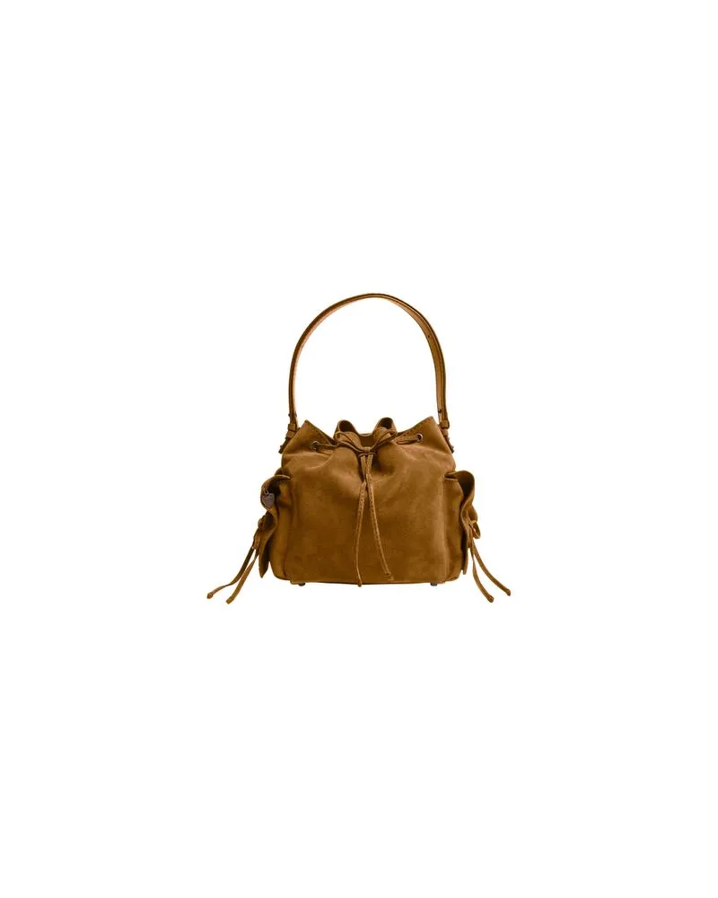 Max Mara Langer Mantel Armonia Brown
