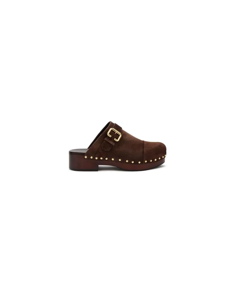 Max Mara Langer Mantel Armonia Brown