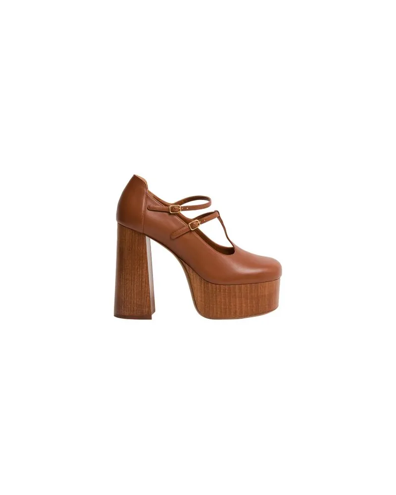 Max Mara Langer Mantel Armonia Brown