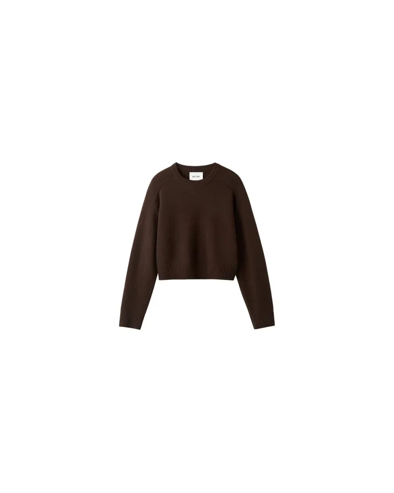 Max Mara Langer Mantel Armonia Brown