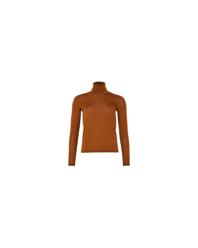 Max Mara Langer Mantel Armonia Brown