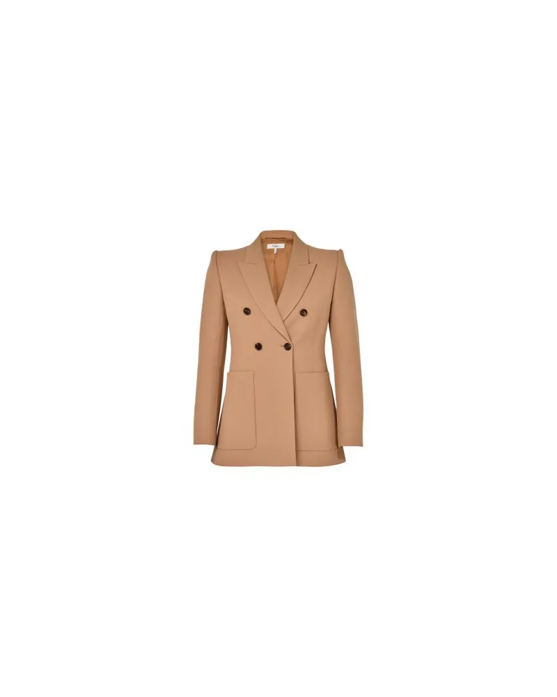 Max Mara Langer Mantel Armonia Brown