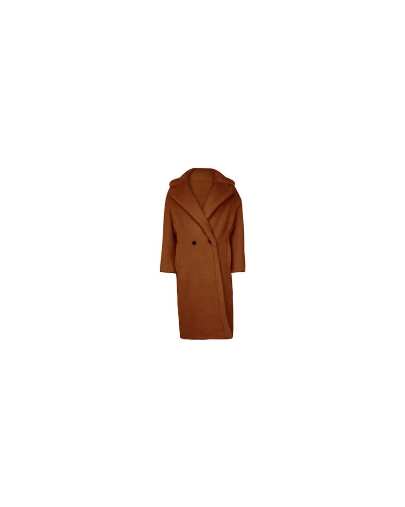 Max Mara Ludmilla long coat Brown