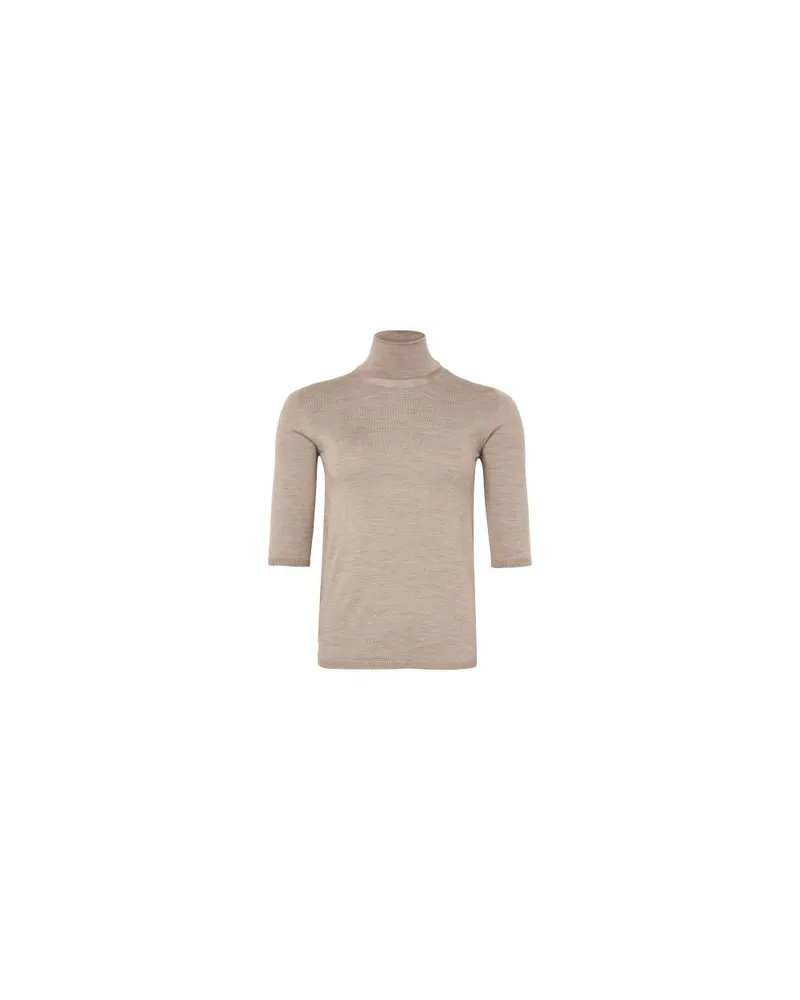 Max Mara Langer Mantel Armonia Brown