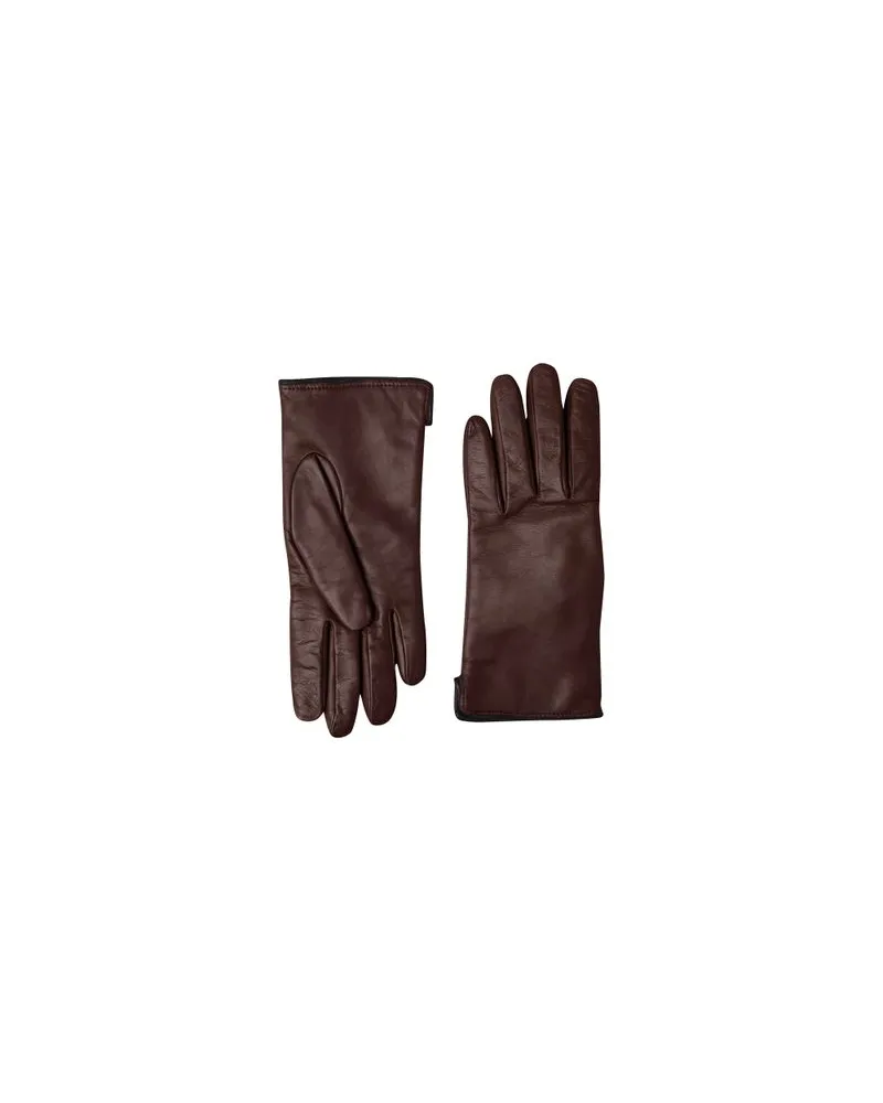 Max Mara Langer Mantel Armonia Brown