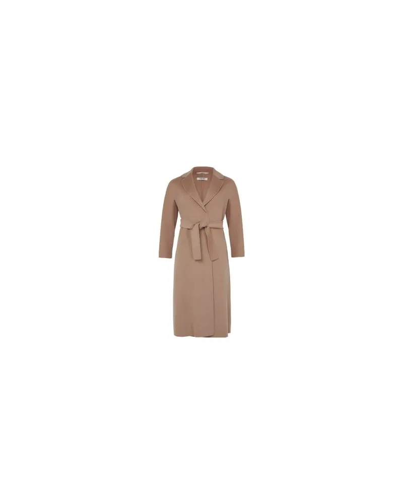 Max Mara Langer Mantel Armonia Brown