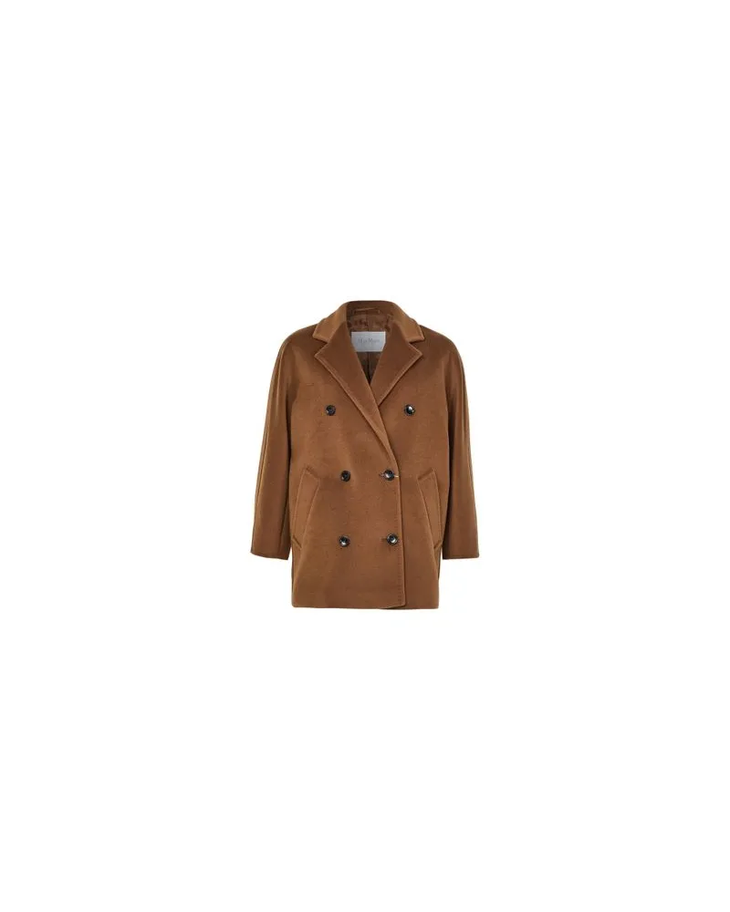 Max Mara Ludmilla long coat Brown
