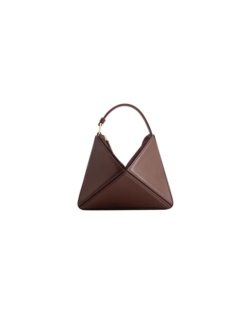 Max Mara Langer Mantel Armonia Brown