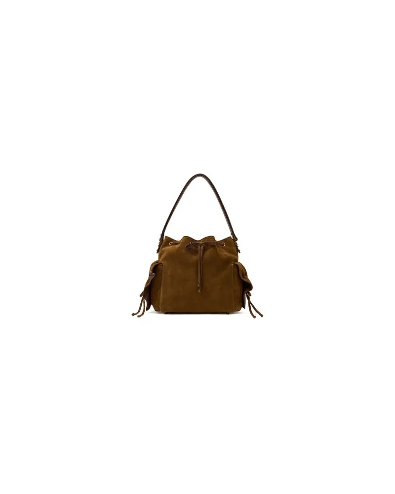 Max Mara Langer Mantel Armonia Brown