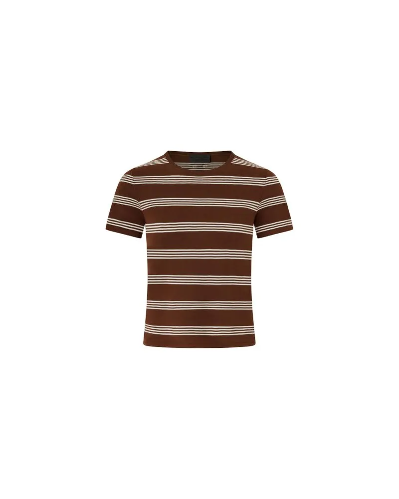 Max Mara Langer Mantel Armonia Brown