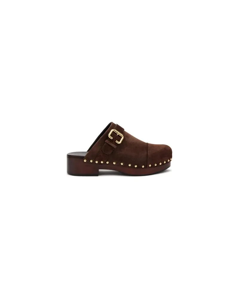 Max Mara Langer Mantel Armonia Brown