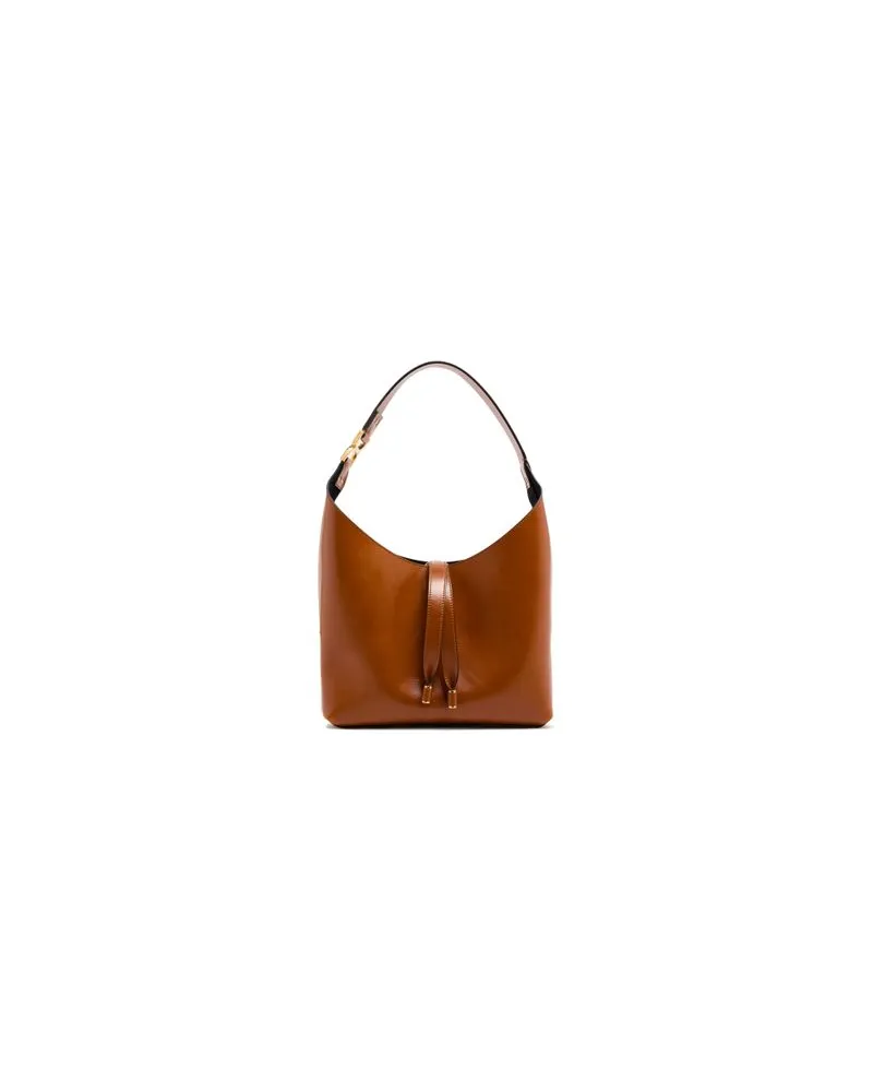 Valextra Große Handtasche MyLogo Sublime Brown