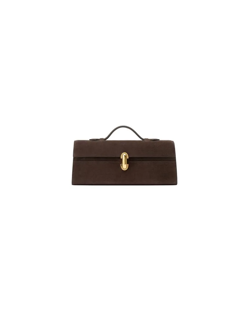 Max Mara Langer Mantel Armonia Brown