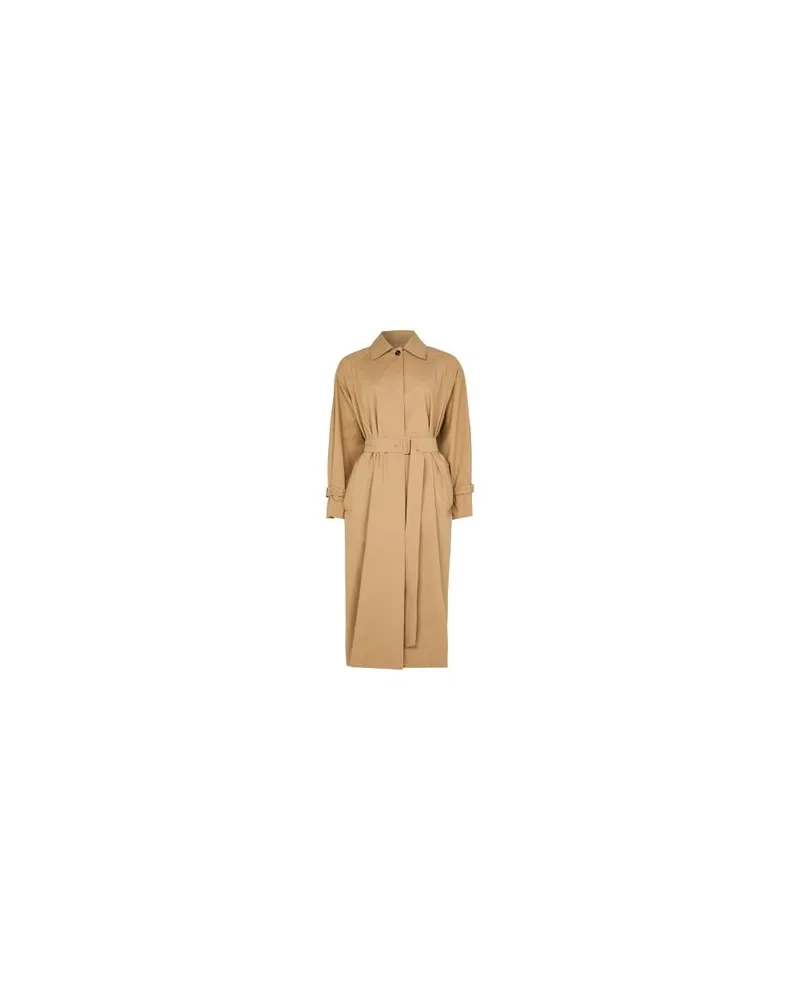 Max Mara Langer Mantel Armonia Brown