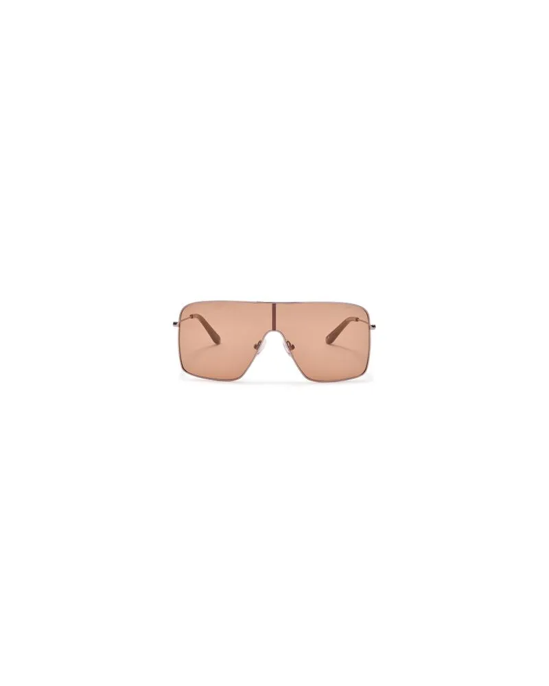 Max Mara Langer Mantel Armonia Brown