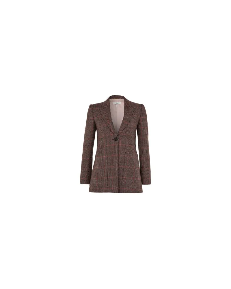Max Mara Langer Mantel Armonia Brown