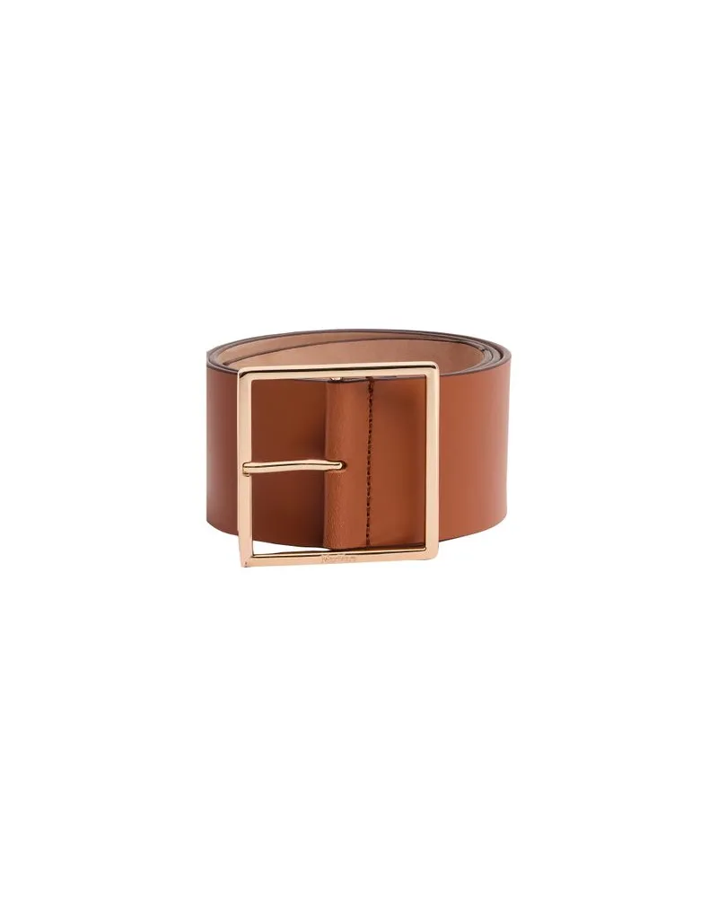Max Mara Langer Mantel Armonia Brown