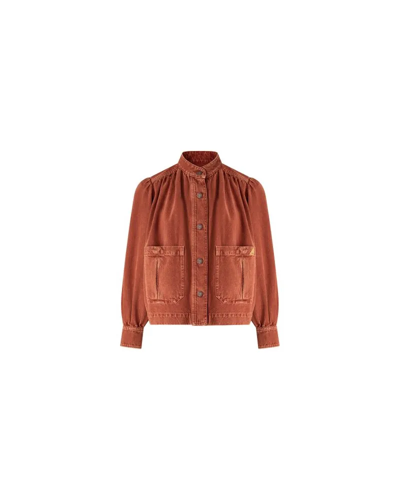 Max Mara Langer Mantel Armonia Brown
