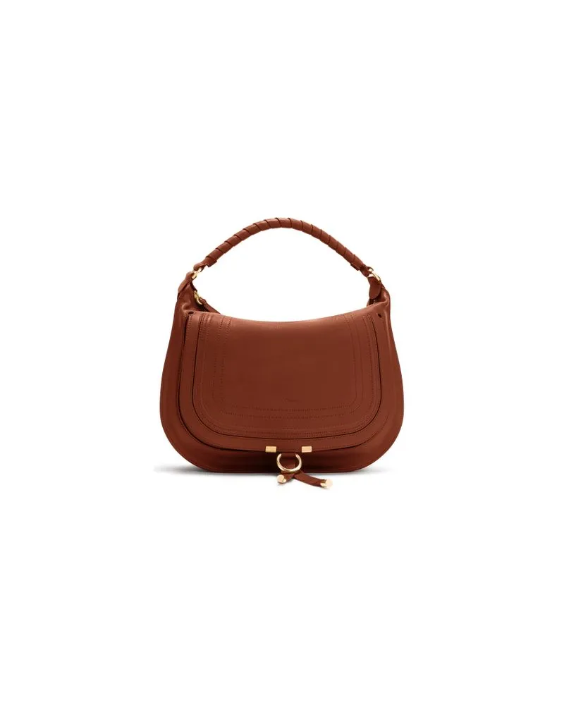 Max Mara Langer Mantel Armonia Brown