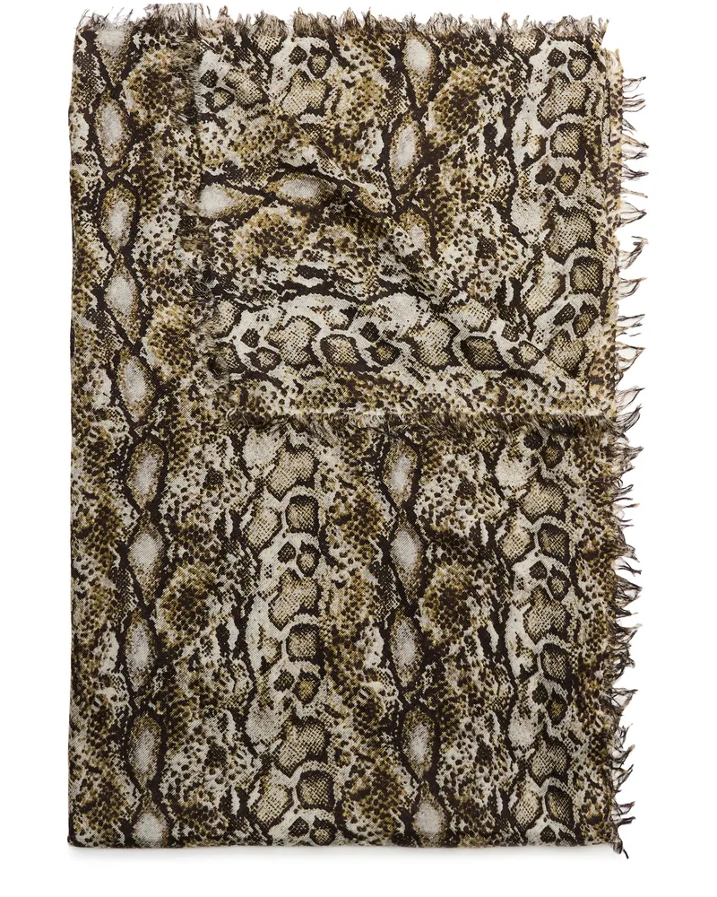 Isabel Marant Schal Madicia Brown