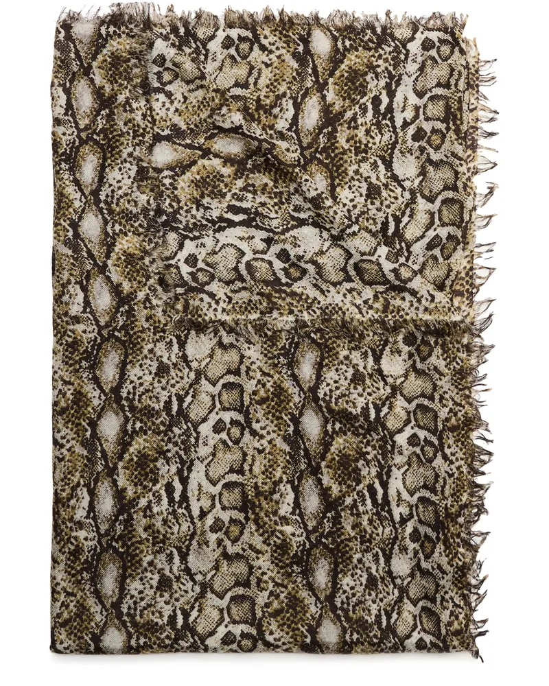 Isabel Marant Schal Madicia Brown