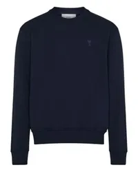 AMI Paris Rundhals-Sweatshirt Ami de Cœur Navy