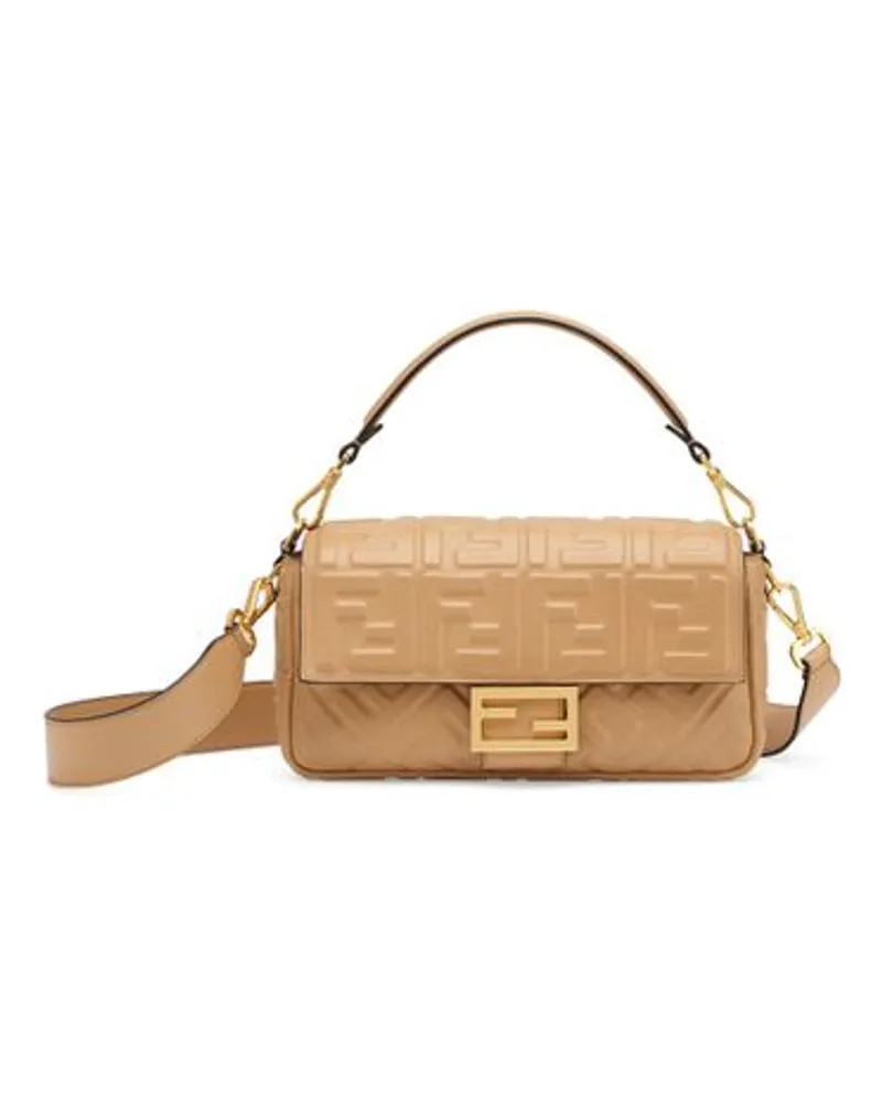 Fendi Baguette Tasche Beige