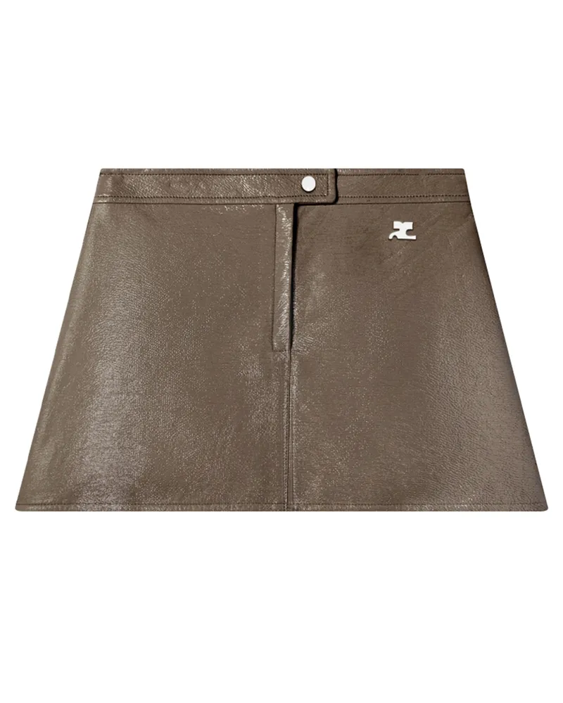 Courrèges Ikonischer Minirock Vinyle 