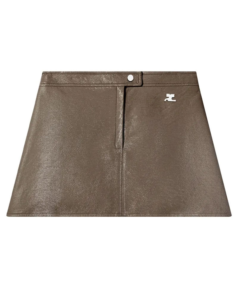 Courrèges Ikonischer Minirock Vinyle 