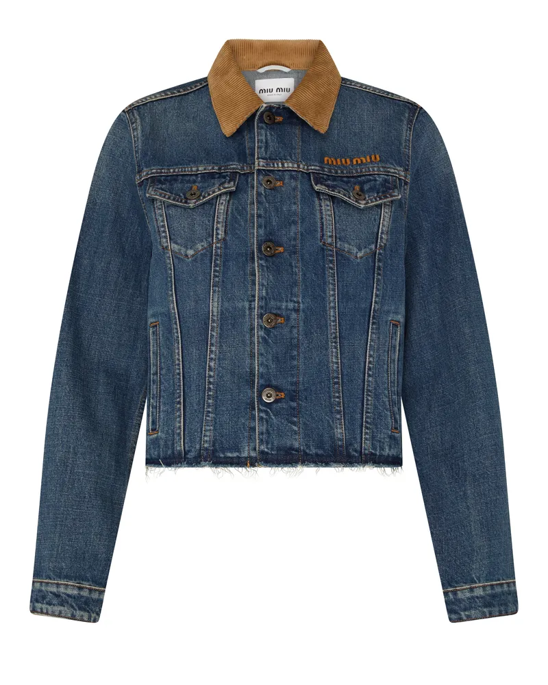 Miu Miu Jacke aus Denim 