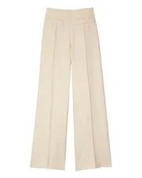 Sandro Weite Bundfaltenhose White